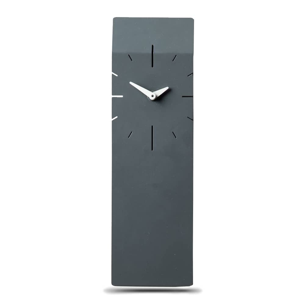 Wood Clock Vertical Plain