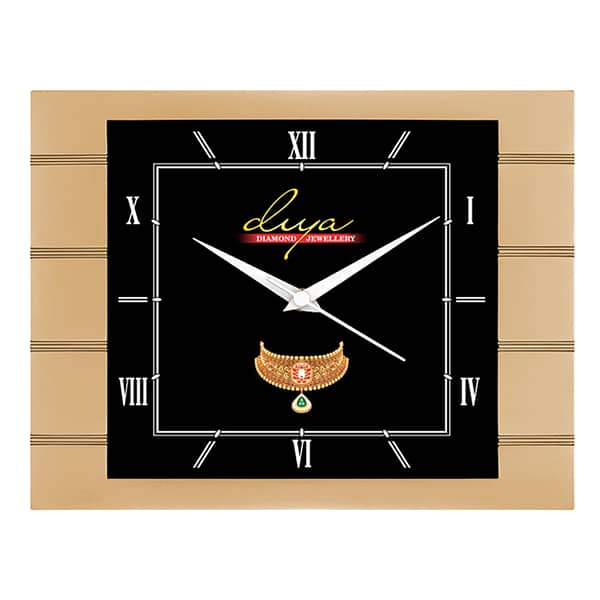 Wooden Clock Glossy