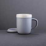 Sky Ceramic Suction Mug